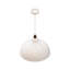 1 - Light Natural Dome Pendant