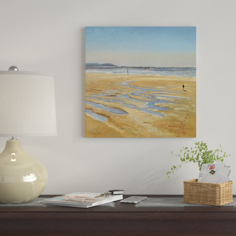 « beach poussettes », impression sur toile, H 12 po x l 12 po x P 0,75 po, Pas de tapis, Toile tendue
