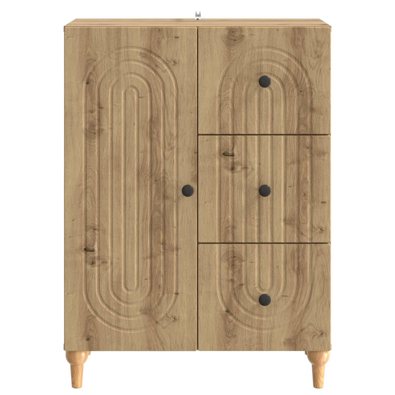 66cm Sideboard, Artisan Oak