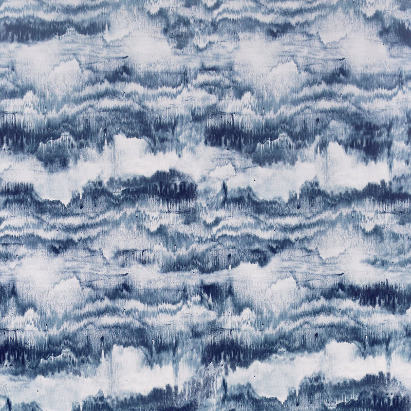 Papier peint Irene, Bleu