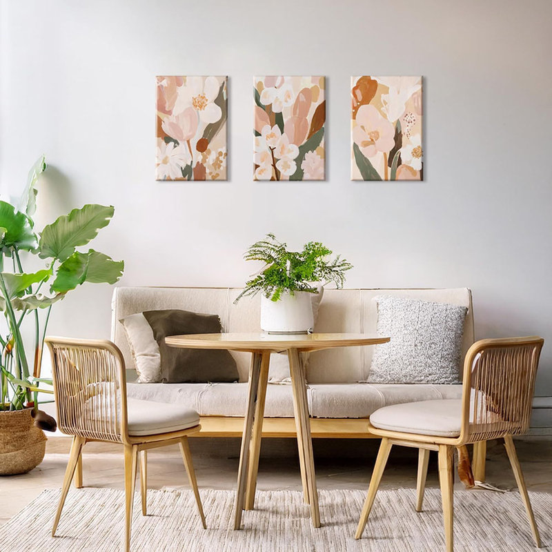 3 Piece Wrapped Canvas Set