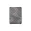 Grand matelas compressé de 12 pouces avec poche et mousse viscoélastique, housse grise super douce de 380 g / m², unité de couches en mousse de luxe, couches, housse