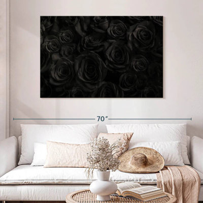 Lit Harnek de roses noires