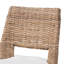 Ensemble 2 pièces de chaises de salle à manger avec coussins Modern