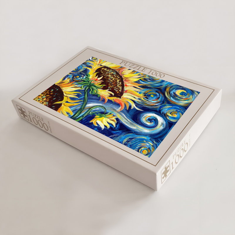 1000-Piece Jigsaw Puzzle, 26.8 x 18.9 inches | High-Quality 100% Cardboard, Vibrant Design | Perfect for Family Fun, Stress Relief & Educational Play | Gift for Adults & Kids | Box Size: 13.2 x 9.1 x 2.0 inches