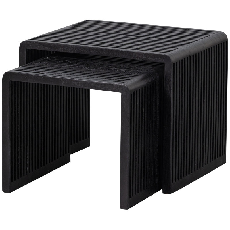 Willa Solid Wood Pedestal Coffee Table