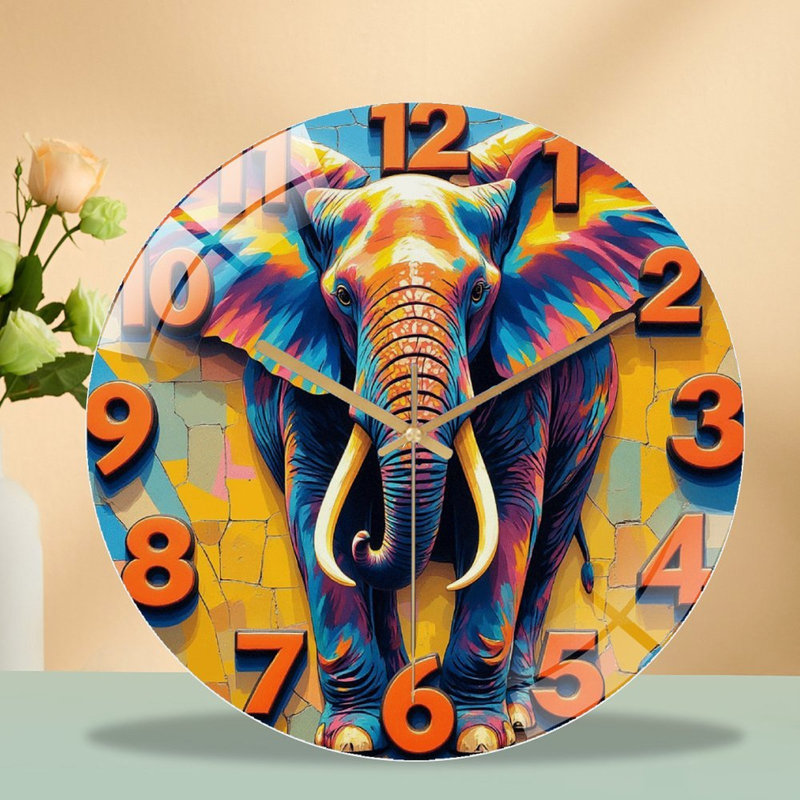 Horloge murale Elephant