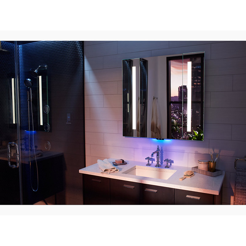 Verdera® Voice Lighted Mirror with Amazon Alexa, 33" x 40"