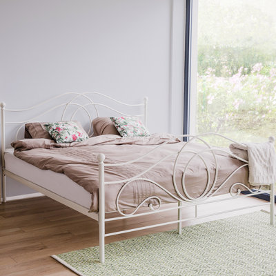 Corona Solid Wood Bed