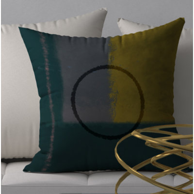 Abstract Throw Pillow