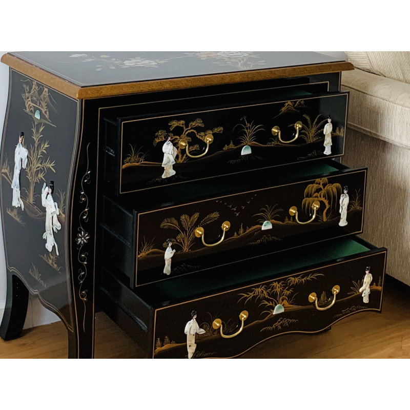 Morelia 91.5 cm W Chest of 3 Drawers