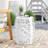 Metal End Table -Large-257472085