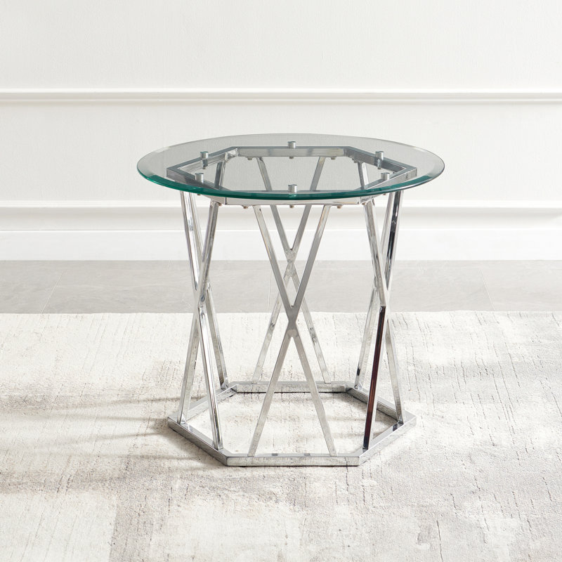 Jonasia Escondido Round End Table