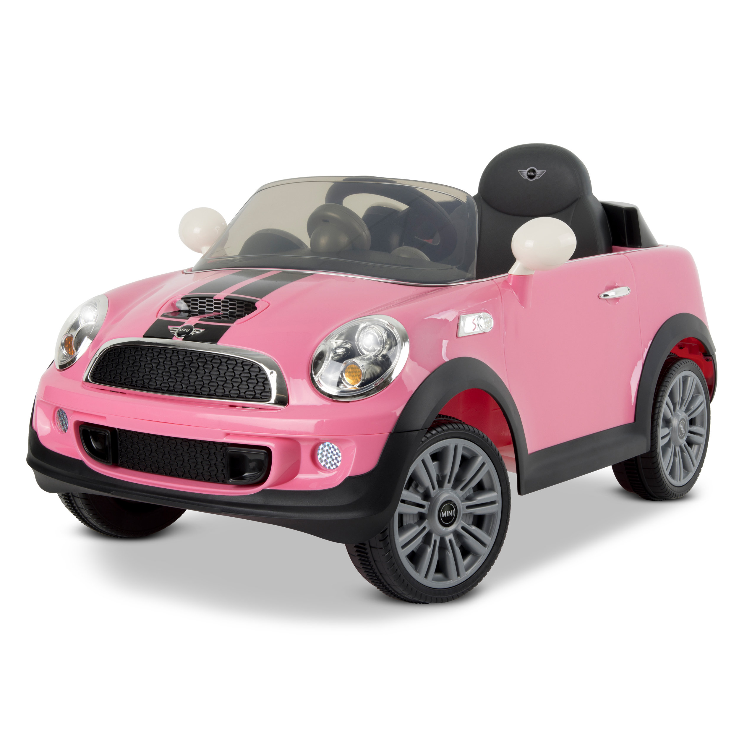 MINI Cooper S 6-Volt Battery Ride-On Vehicle (Pink)