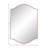 Lewys Stainless Steel Arch Wall Mirror