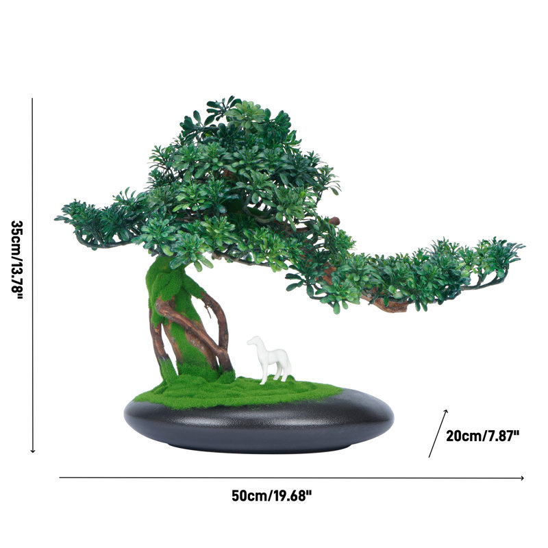 Bonsai en céramique 13,78 "H
