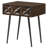 Gibson Coffee Brown 1-Drawer Rectangular Side Table