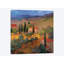 « corail coucher de soleil tuscany », impression sur toile-29042662