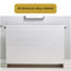 Rangement pour chaussures en alliage d'aluminium blanc