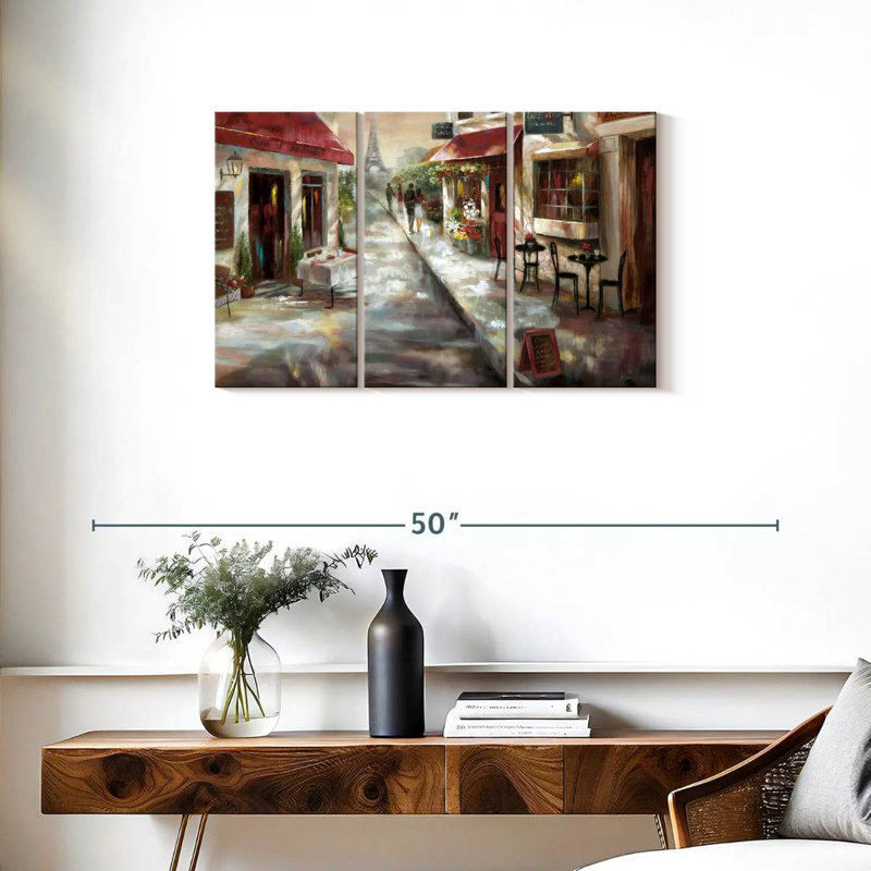 Rorry Parisian Cafe, 20" H x 33" W