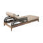 31.5'' Outdoor Steel Chaise Lounge