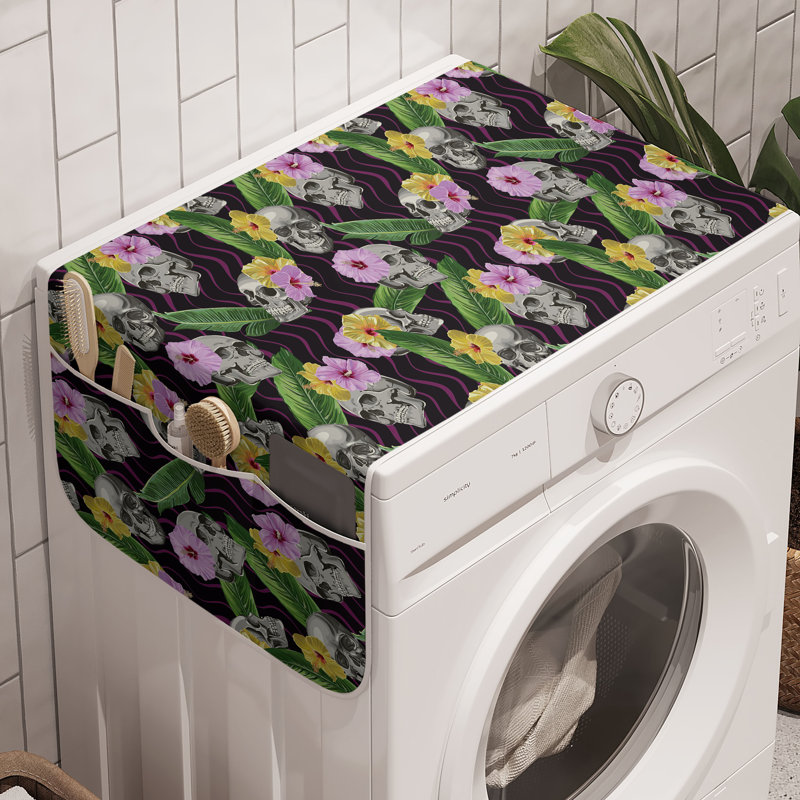 Machine à laver Ambesonne Skull, paquet de 2, 47 po x 18,5 po