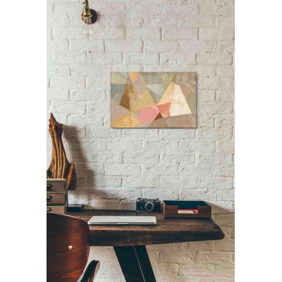 «Eugenius Geometric Abstract on Canvas» par Silvia Vassileva, reproduction