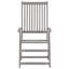 Chaise de patio en teck Huriyah-1558425688