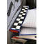 Conception moderne de voiture de police à lit simple de style moderne avec lumières DEL