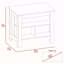Îlot de cuisine, quatre pieds, trois tablettes-1732286286-1732286282