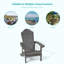Chaise Adirondack en plastique Halstein-1409835317