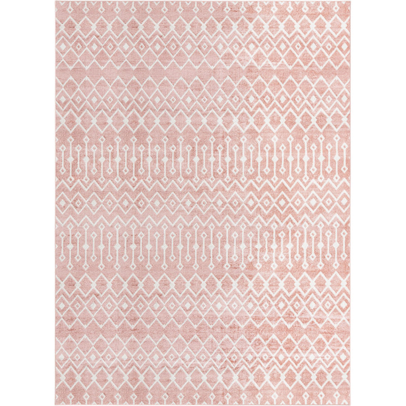 Tapis marocain pêche, Rectangle de 10 pi x 14 pi