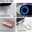 3 Cups Electric Smart Wall Mounted Rechargeable Toothbrush Holder Automatic Toothpaste Dispenser Induction Uv Light Toothbrush Sterilizer With Cup