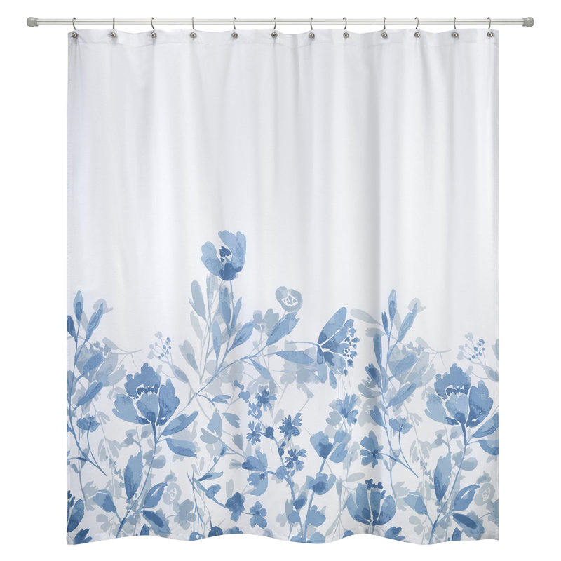 Mystic Floral Floral Shower Curtain