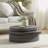 Rotating coffee table with sturdy base