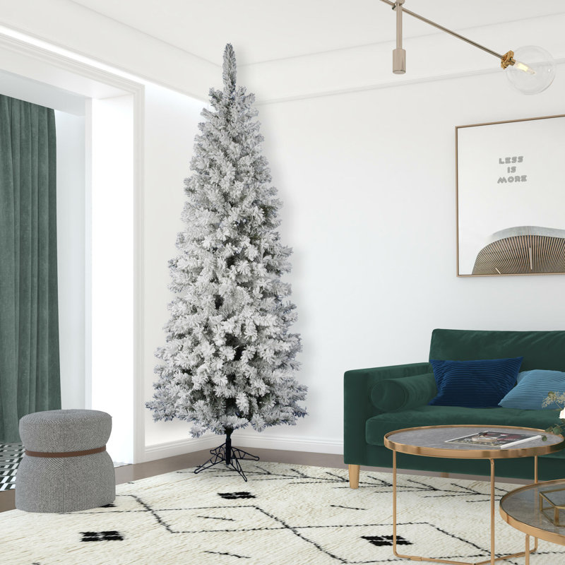 Sapin de Noël artificiel Pacific, H 9,5 pi, Sans éclairage