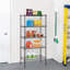Étagère en métal, étagère de rangement robuste, rangement réglable autoportant pour la cuisine, le garde-manger, le garage et la buanderie-1729134876-1729134886