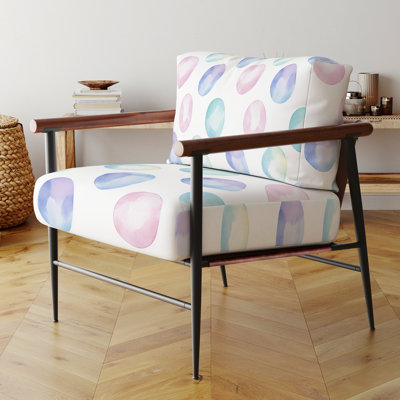 Chaise rembourrée Kids - rembourrée Sweet Circles