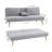 Daviah 65'' Slipcovered Sleeper Sofa