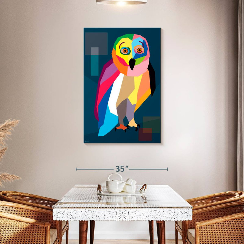 Bramp Owl Wpap, H 45 po x l 30 po