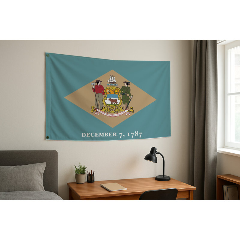 Drapeau de l'État du Delaware — Drapeau