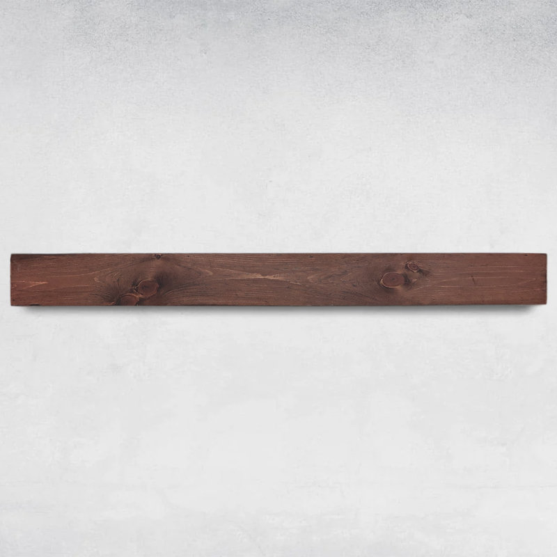 Croll Modern Fireplace Mantel, Provincial, 72"