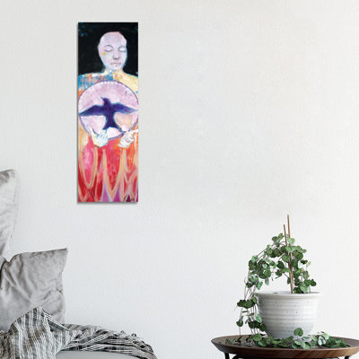 Summoning Swallows by Kerri McCabe - Wrapped Canvas Panoramic Painting