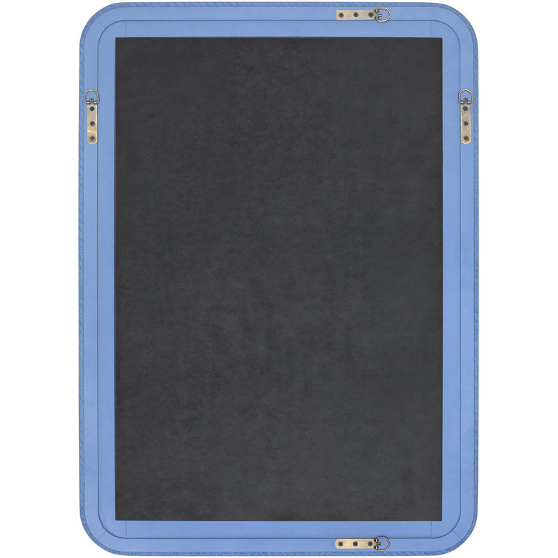 Miroir Vara, Blue, Rectangle