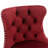 Swivel Velvet Barstools Adjusatble Seat Height From 25-33 Inch, Chrome Base Bar Stools With Backs Comfortable Tufted For Home Pub And Kitchen Island, Wine Red,Burgundy,Set Of 2,1712WR-145477663
