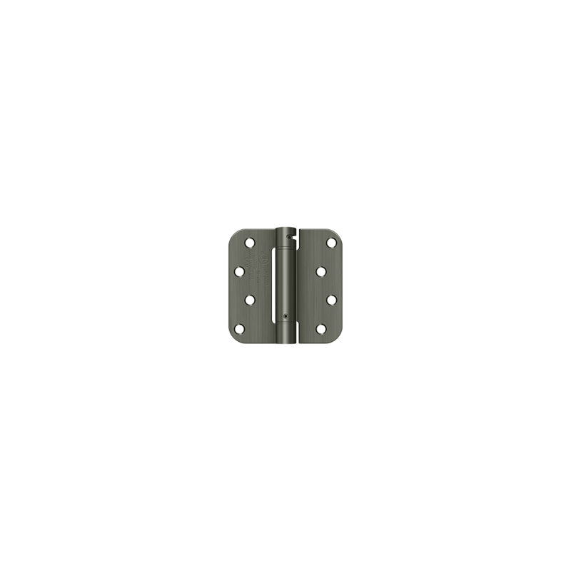Steel Hinge, Antique Nickel