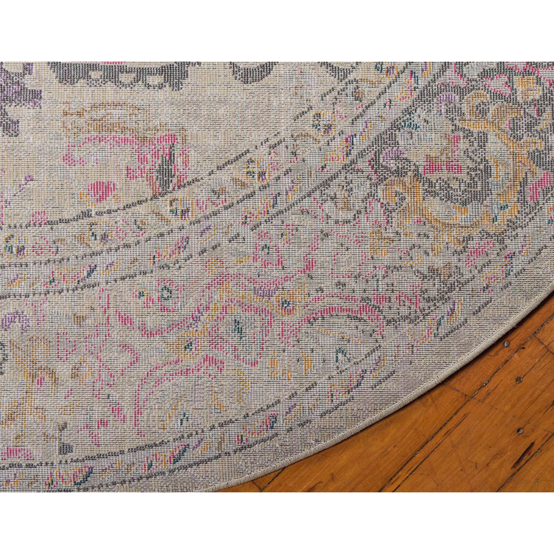 Oriental Indoor Rug, Round 6'