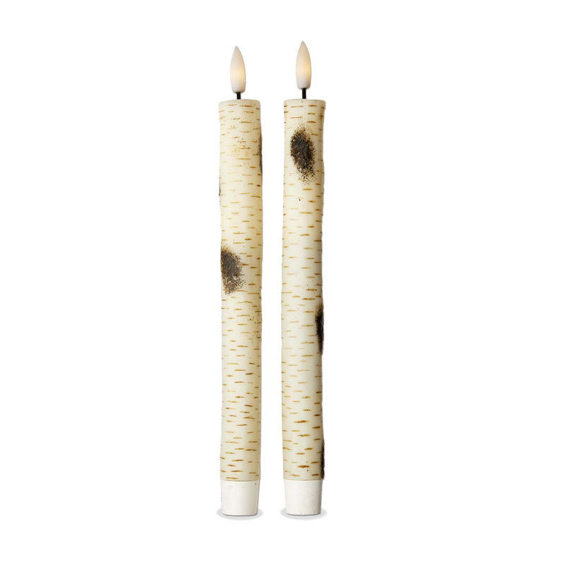 Birch Led Tapers S/2