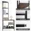 Beilin 170cm H x 70cm W Metal Standard Bookcase