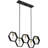 Diara 5 - Light Steel Dimmable Geometric Chandelier